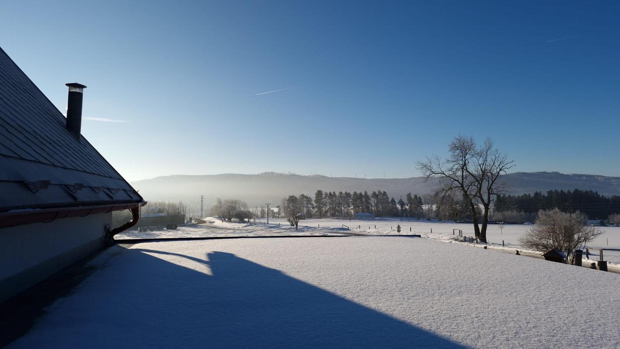 Penzion Slupecna Lipno nad Vltavou Eksteriør bilde
